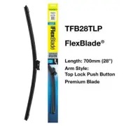 Tridon FlexBlade 700mm Top Lock Push Button Wiper TFB28TLP