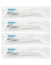 Philips Zoom 6% Day White Hydrogen Peroxide Teeth Whitening Gel - 4 x 2.4gram Individually Wrapped Syringes - Instructions Included