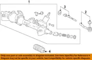 HONDA OEM 18-20 Accord Steering Gear Linkage-Outer Tie Rod 53540TVAA03 (for: Honda)