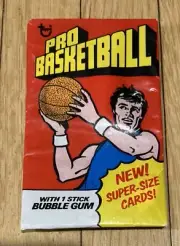 + 1976-77 Topps Basketball FACTORY SEALED Wax Pack