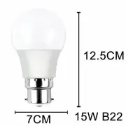 10 PCS 220V 15W NEW LED Radar Sensor Motion Bulb E27 B22 Smart Security Light Lamp Globe Bulb