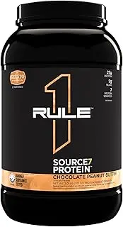Rule1 R1 Source7 Multi-Source Protein Blend 2.01 lb, Chocolate Peanut Butter (23 Servings)