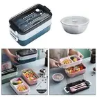 BPA-Free Lunch Container Bento Box Lunch Boxes Solution Microwave Safe
