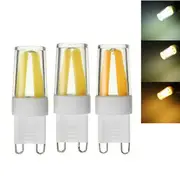 2W G9 Dimmable LED Pure White Warm White Corn Bulb Silicone Crystal COB Lamp Light AC 220V 9978 NEUTRAL WHITE