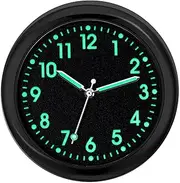 Humdcdy Analog Clock for Car Dashboard | Car Dashboard - Quartz Automotive Replacement Clocks, Stick Clock for Car Dashboard, Sticky for Vehicle Automotive