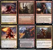 MINOTAURS SMASH 100 card MTG commander Deck-Magic the Gathering Mogis - Neheb