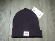 Herschel Supply Co. Cuff Style Purple Knit Beanie OSFM Unisex