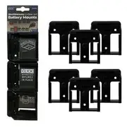 STEALTHMOUNTS Battery Mount Holder for Bosch 18V - 6 Pack