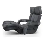 Lounge Sofa Bed Floor Armchair Folding Chaise Chair Adjustable Recliner