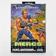 Royal Retro Mercs 16 bit SEGA MD Game Card With Retail Box For Sega Mega Drive For Genesis