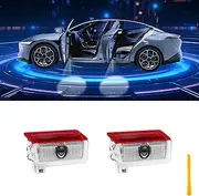 Car Door Lights Logo Projector Puddle Lights Compatible with A B C E M GL GLA GLC GLE Class Accessories, No Fade 4K-HD Car Welcome Lights(2 Pack)