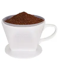 在飛比找Yahoo!奇摩拍賣優惠-~✬啡苑雅號✬~寶馬牌 陶瓷滴漏式咖啡濾器 2~4人JA-0