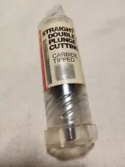 Porter Cable Router Bit 1/4" Shank Straight Double Flute Plunge Cutting 43333