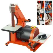 Bench Belt Disc Sander Sanding Machine Vertical Horizontal Grinder Polishing