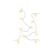 Goobay Battery-Operated 80-LED 12.15m Fairy String Lights Home/Room Decor Stars
