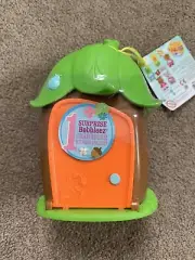 NWT Sealed Lil Woodzeez Mini Acorn House Orange Door Surprise Bobbleez BATTAT