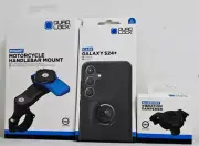 QUAD LOCK KIT GALAXY S24 PLUS Case, Dampener, Handlebar Mount *EXPRESS*