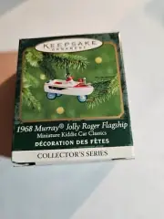 "1968 Murray Jolly Roger Flagship" 2000 Hallmark Keepsake Ornament - NIB