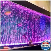 HCDMRE LED Air Bubble Light Aquarium Light Underwater Submersible Fish Tank L