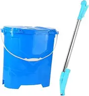 yuksok Fertilizer with Backpack Bucket Corn Fertilizing Tool Multifunctional 25L Capacity for Vegetables Garden Spreading, Blue