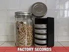 Mason Jar 6-Lid Rack Organizer - Factory Seconds