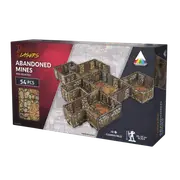 Dungeons & Lasers Abandoned Mines Prismacast Pre-Painted Terrain
