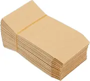 RORPOIR 100pcs Kraft Paper Seed Bag Storage Packets Brown Kraft Bags Coin Resealable Paper Envelopes Small Items Envelopes Storage Bags Cards Envelopes Candy Corn Bread Office