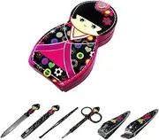 PLAFOPE Complete Nail Care Set Manicure Nail Scissors Pedicure Tool Tool Random Color
