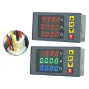 For Electrician's Digital Voltmeter Ammeter with Clear Display and Alerts