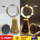 2m 20LED Solar Wine Bottle String Light Wedding Cork Garland Fairy Lamp
