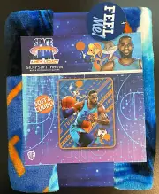 Space Jam Kids Microfiber Bedding Plush Soft Throw LeBron James Ready To Move