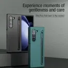 For Samsung Galaxy Z Fold 6 Liquid Silicone Case with S Pen & S Pen Holder