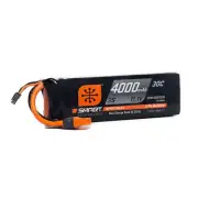 Spektrum SPMX40003S30 4000mAh 3S 11.1V Smart LiPo Battery 30C; IC3