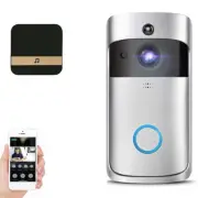 Wifi Smart Video Doorbell Intercom PIR Detection Camera Night Vision Cloud Stora