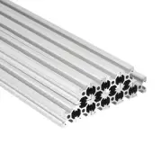 10pcs V Slot 2020 Aluminum Extrusion European Standard 59" Anodized Rail