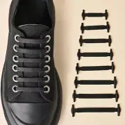 No Tie Shoelaces For Women, Men, and Kids - Elastic Silicone Shoe Laces 16 Piece