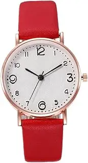 [ANDRESLAD] Women Quartz Watch Casual Fashion Wrist Watch for Students Comfortable Strap Precise Quartz Movement Present for Girlfriend Daughter Friends