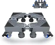 Mini Fridge Stand Washing Machine Base Multi-Functional Adjustable Base Washer and Dryer Stand Appliance Refrigerator Pedestal Stand
