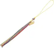 [Ciieeo] Graduation Cap Accessories Kit Graduation Cap Tassel Hat Graduation Cap Polyester Rayon Graduation Cap Tassel Graduation Edge Graduation Cap Hat Graduation Hat Zinc Alloy Pink