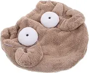 Outanaya Cute Cartoon Hair Drying Cap for Women Super Absorbent Coral Fleece Towel Wrap and Comfortable for Quick Drying After Bathing Shower Spa