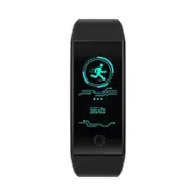 V6 Qw18 Fitness Pedometer Bluetooth Heart Rate Blood Pressure Sensor Smartwatch Multi D Smart Watches