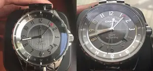 [K&K 超優惠 24期0利率 精品 機械錶]Chanel J12 GMT H3099  鈦陶瓷 41mm 自動上鍊