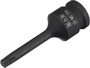 uxcell T30 Impact Torx Bit Socket, 3/8" Square Drive 60mm Length CR-MO Metric Sizes