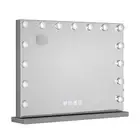 Bluetooth Makeup Mirror 58x46cm Hollywood Vanity with LED Light Wall Embellir