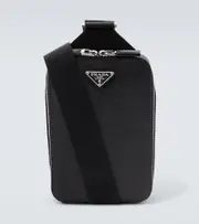 [Prada] Prada Logo leather shoulder bag
