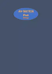 A4 SKETCH PAD: A4 Size 8.27 X 11.69 Inches White Paper Drawing , Sketchbook, 100