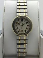 Corum Admirals Cup White Dial Two Tone Stainless Steel Bracelet Watch 383805