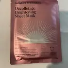 wrinkles schminkles | Infuse Fast Decolletage Brightening | Sheet Mask | Rapid I
