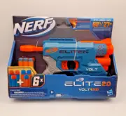 Nerf Elite 2.0 Volt SD-1 Blaster 6 Official Nerf Darts Ages 8+ Brand New