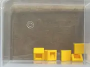 LEGO Parts - Bright Light Orange Slope 30 1 x 1 x 2/3 - No 54200 - QTY 5
